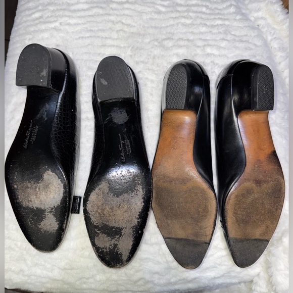 Salvatore Ferragamo Black Flats & Loafers - Picture 8 of 13